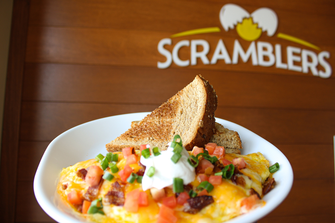 Social media pic scramblers sign food